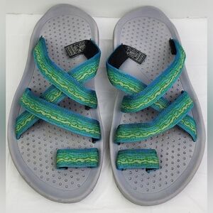 Teva Womens Hurricane Slide Sandals 6518 Hiking Beach Everyday - Size 6 - EUC
